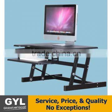 Portable Adjustable Laptop Desk Office Adjustable Height Standing Workstation