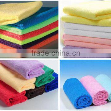 High quality micrfiber towel durable and lint-free hand towel wholesale