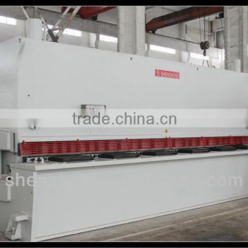 INT'L STANDARD"SHENCHONG"/hydraulic guillotine machine/hydraulic guillotine/6000mm cutting machine