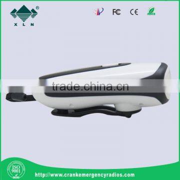 Factory Supply Emergency Rechargeable Mini LED Hand Crank Dynamo Flashlight photo-5