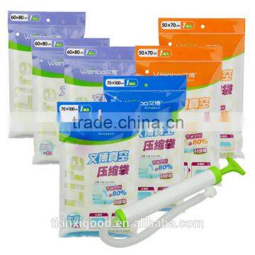 best selling vacuum bagsdress storage bag	-shirt plastic bag