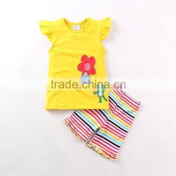 Fashion Style Oem 2pcs European Summer Girl Clothing Set photo-2
