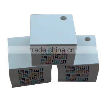 2016 New year Newly Loose Leaf Notepad Paper Brick / memo Cube Made in China