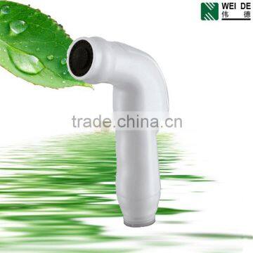 abs plastic white handle shattaf hand held bidet shower