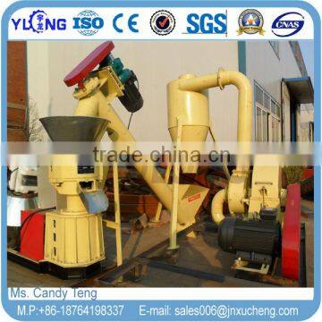 Small Capacity Homeuse Straw / Soft Wood Pellet Making Machine for House Heating with CE and ISO Certificates