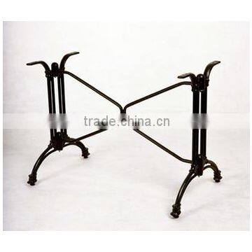 High Quality Fashion Black Cast Iron Round Tube Table Base Hot Sale