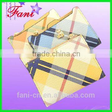 Guangzhou Fani Leather Factory wholesale PU or leather wallet with card holder for human