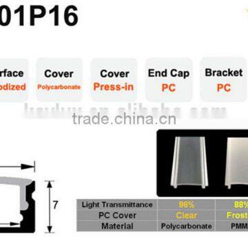 Strip Aluminium Profile 5-12mm Led Strip Profile Surface Mounted LED Aluminium Profile photo-6