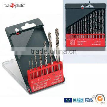 Visible Hard Plastic Packaging Box for HSS Masonry Hammer and Wood Drills FA Cassette