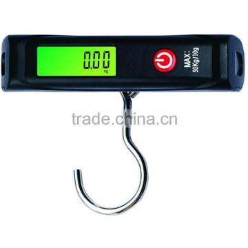 Wholesale alibaba 50kg x 10g digital hanging scale portable scale luggage scale