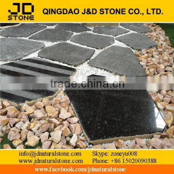 black basalt garden paving stone