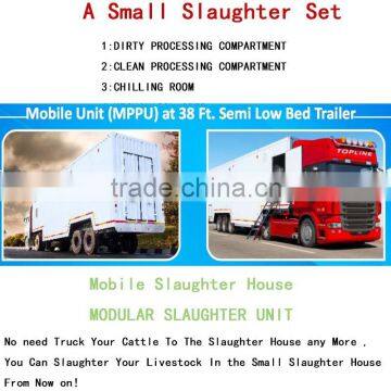 Mobile Slaughter Machine Modular Slaughter Equipment Poultry Slaughter Unit Small Sluaughter by Yourself on Your Farm photo-2