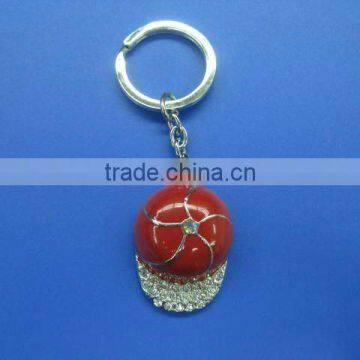 high quality defferent shape alloy Keychain keyring