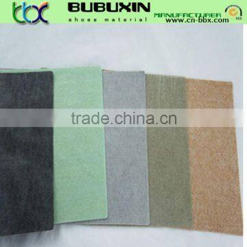 Jinjiang manufacturer Shoes lining fabric Nonwoven imitation leather for shoes linings