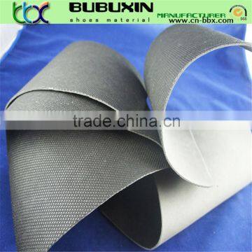 newest material Shoes lining fabric nylon cambrelle lamilate black goma eva foam nylon cambrelle lamilate blac