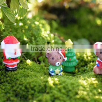 Green Scrapbooking Craft Supplies Resins Santa Claus Snowman Hair Bow Cabochons Christmas Tree African Resin Animal Figurines photo-3