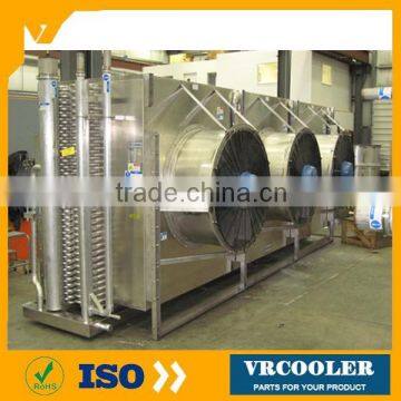 Acidic Water Evaporative Condenser Gas Defrost