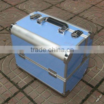 PROFESSIONAL ALUMINIUM BEAUTY COSMETIC MAKEUP CASE BOX