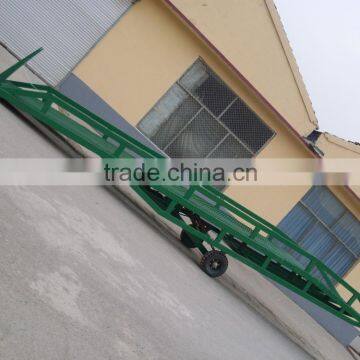 container mobile forklift loading ramp on promotion