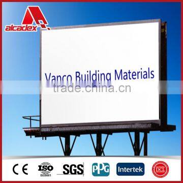 Dibond billboard weatherproof acp/acm plate