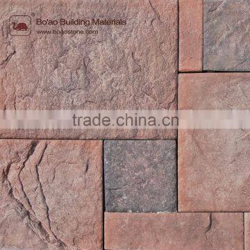 Interior cheap castle stone veneer with light weight