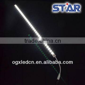 led rigid strip 72 Leds 1meter/pc White led rigid bar waterproof aluminum Alloy transparent/frosty PC cover led rigid bar