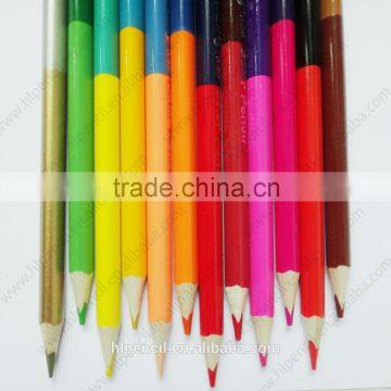 Triangular High Quality Double Color Pencil Set photo-4