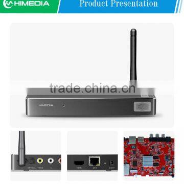 2016 best selling 4K octa -core 64 bit CPU with kodi HiMedia android tv box octa core