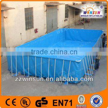 Most Durable 0.9mm PVC tarpaulin above ground swimming pool