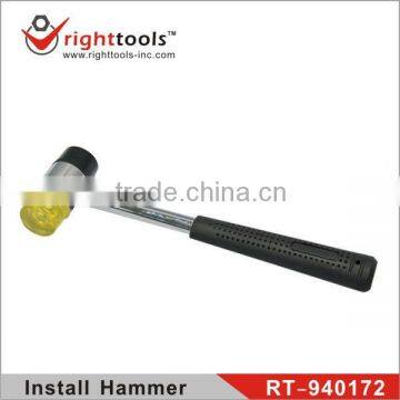 Steel handle install hammer