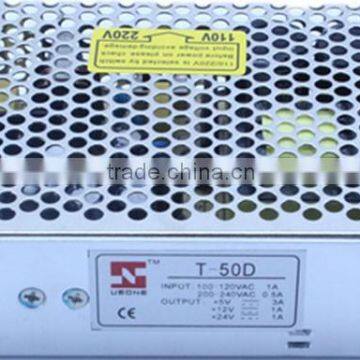 Promotion 5V12V24V Triple Output 50w Switching Power Supply T-50D photo-4