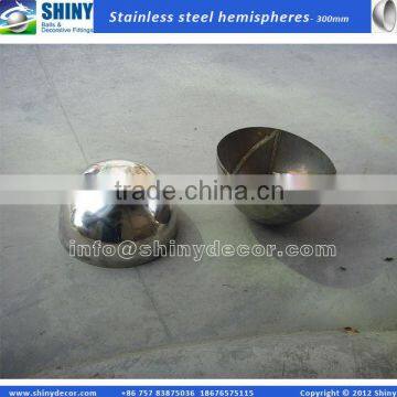 300mm Stainless steel hollow hemisphere