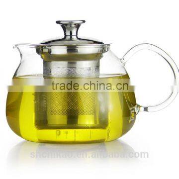 chinese manufacturers handblown glass teapot