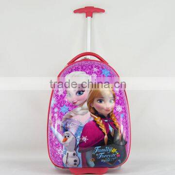 Frozen kids travel luggage bag