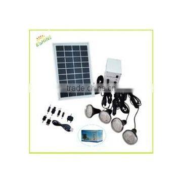 2014 Favorably Priced Portable 5W Solar Power System with MP3 and Radio