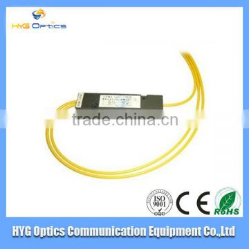 Mini tube module fiber optic plc 1*2 splitter