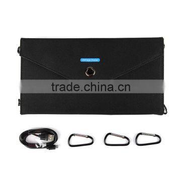 High Efficiency 20W Waterproof Foldable Solar Mobile Phone Charger photo-6