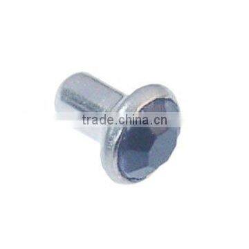 China factory lead free metal stone bag rivet