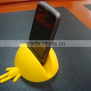 Man shaped silicone mobile phone holder