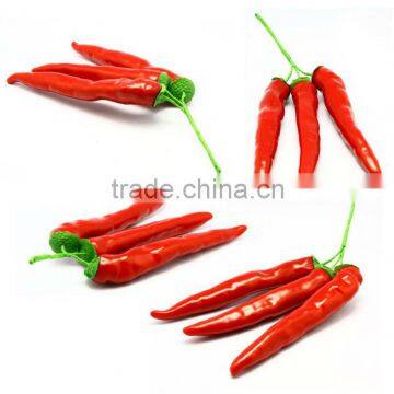 Artificial red chilli for decoration