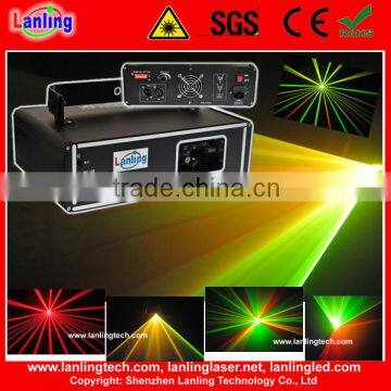 Pro 150mW RGY Mini laser stage lighting with DMX