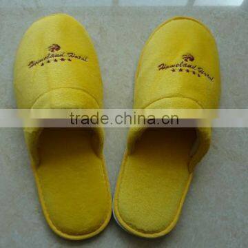 Wholesale Cheap Hotel coral fleece Slipper Disposable Slipper With Logo