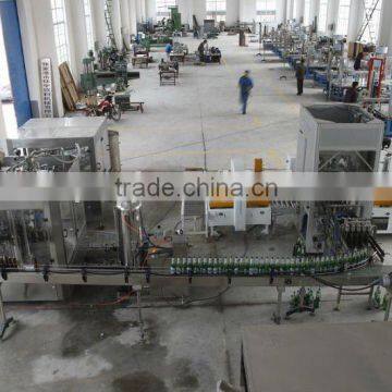 Beer washing filling capping producing line