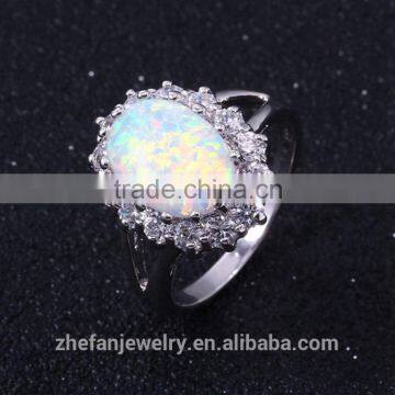 Good price of silver rings opal With Good Quality