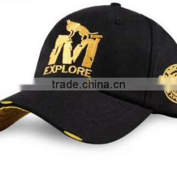 China Supplier 100% Cotton Twill Big Fashion Flat Embroidery Design Baseball Cap With Hook and Loop Back photo-4
