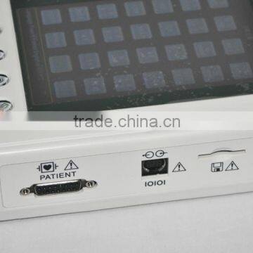 2015 New Portable Digital 3-channel Color Electrocardiograph ECG EKG Machine on Sale photo-5
