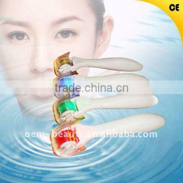 Led photon therapy and microneedle therapy DTS 540 needles dermaroller derma roller titanium fast delivery