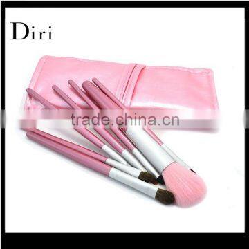 oem 7pcs pink makeup brushes wholesale