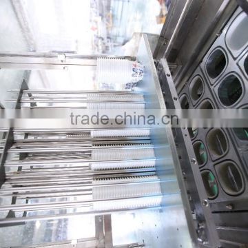 Plastic cup filling and sealing machine/ filling and sealing machine