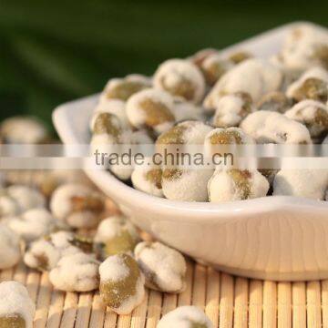 Roasted Coated Green Edamame with Sea Salt Flavor